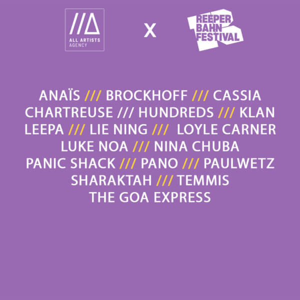 Reeperbahn Festival  – Alle Shows